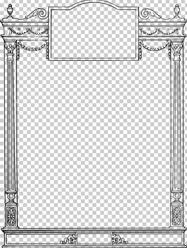 Frames PNG, Clipart, Angle, Area, Black And White, Classical Order, Computer Icons Free PNG Download