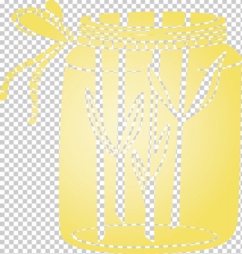 Yellow Pattern Font Glass Unbreakable PNG, Clipart, Glass, Mason Jar, Paint, Unbreakable, Watercolor Free PNG Download