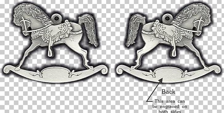Horse Christmas Ornament Pewter Medal PNG, Clipart, Animals, Black And White, Body Jewelry, Carnivoran, Child Free PNG Download