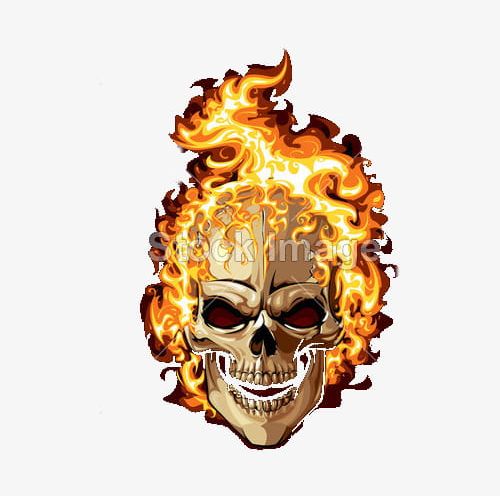 Gold Skull Icon PNG, Clipart, Design, Fire, Fire Sign, Fire Skull, Fire Skull Design Free PNG Download