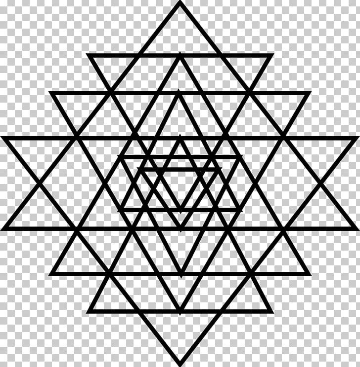 Lakshmi Soundarya Lahari Sri Yantra PNG, Clipart, Adi Shankara, Angle, Area, Black And White, Chakra Free PNG Download