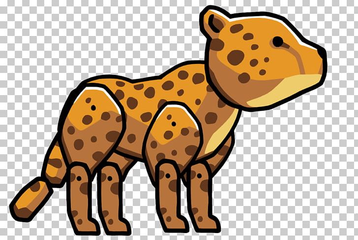 Scribblenauts Remix Scribblenauts Unlimited Cheetah Cougar PNG, Clipart, Animal, Animal Figure, Animals, Artwork, Big Cat Free PNG Download