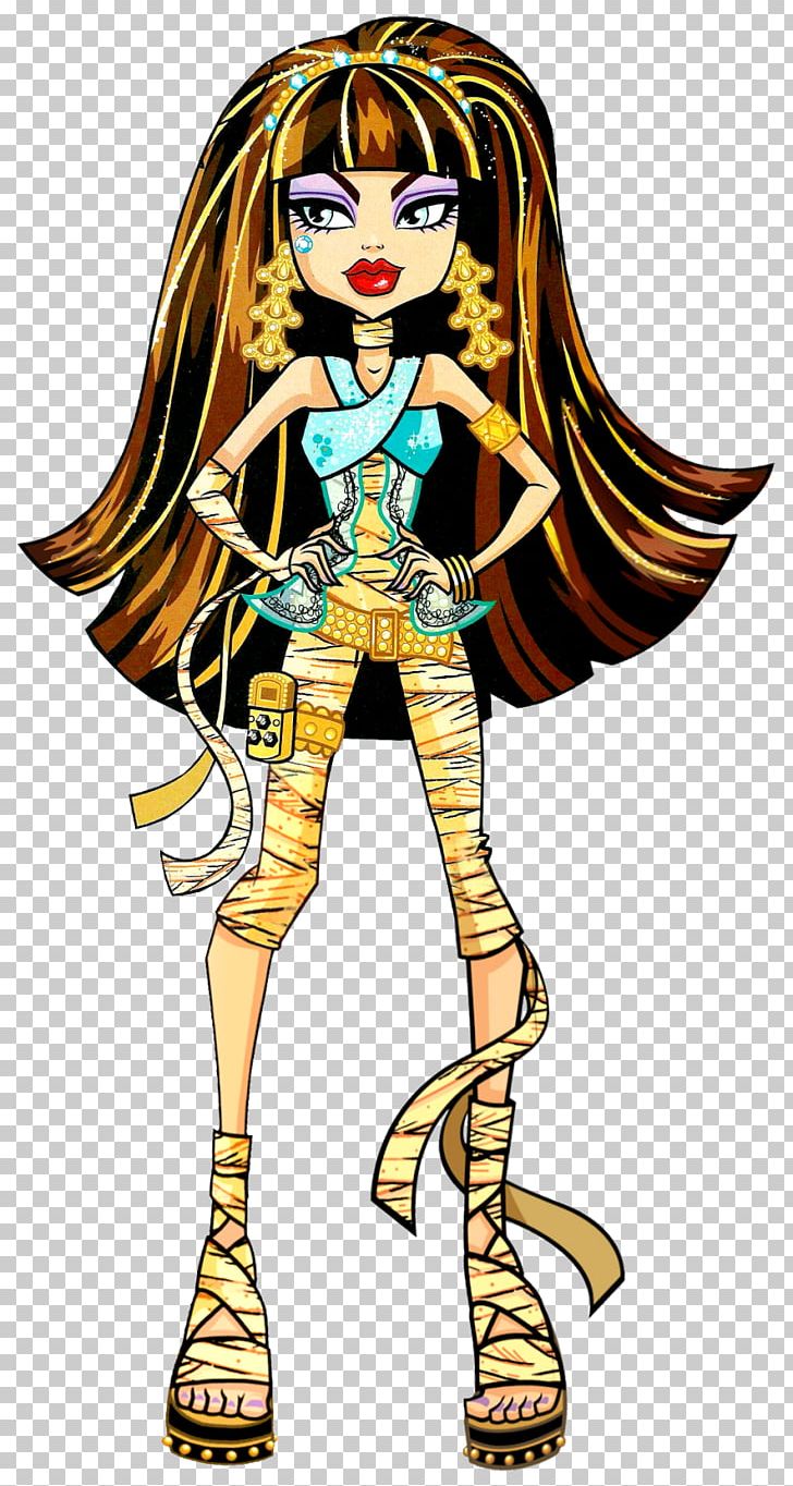 Cleo DeNile Monster High Doll Frankie Stein Clawdeen Wolf PNG, Clipart, Art, Bratz, Costume Design, Doll, Drawing Free PNG Download