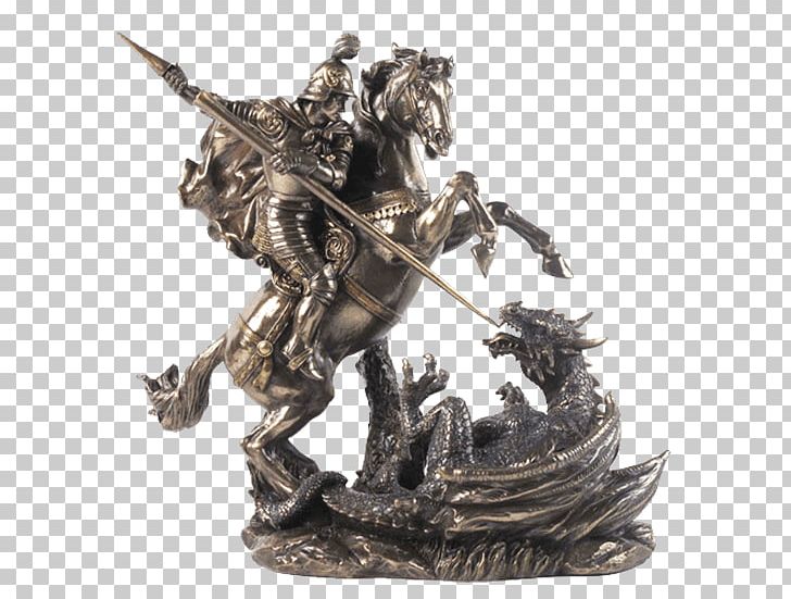 Statue Of Saint George PNG, Clipart, Bronze, Bronze Sculpture, Classical Sculpture, Dragon, Dragonslayer Free PNG Download