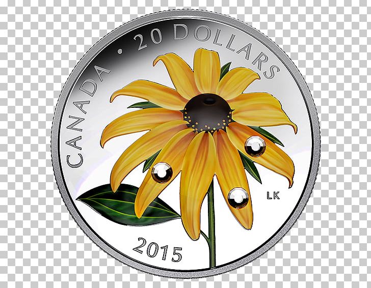 Canada Perth Mint Silver Coin Royal Canadian Mint PNG, Clipart, Black Eyed Susan, Canada, Canadian Silver Maple Leaf, Coin, Commemorative Coin Free PNG Download