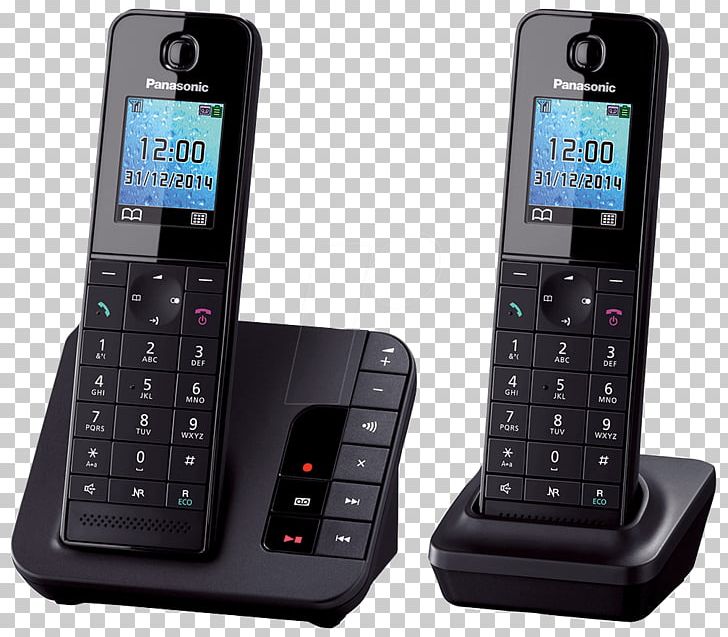 Cordless Telephone Panasonic Digital Enhanced Cordless Telecommunications Mobile Phones PNG, Clipart, Answering Machine, Electronic Device, Electronics, Gadget, Handset Free PNG Download