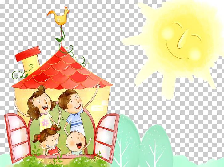 Family Happiness Cartoon Love PNG, Clipart, Art, Cartoon, Child, Computer Wallpaper, Desire Free PNG Download