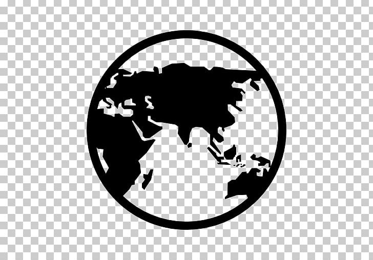 Globe Earth Symbol World Map PNG, Clipart, Black, Black And White, Circle, Computer Icons, Continent Free PNG Download