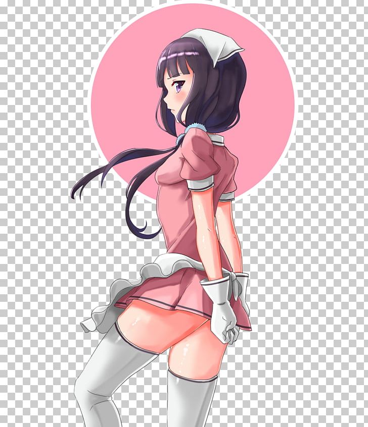 Blend S Anime Art Drawing Painting PNG, Clipart, Arm, Art, Bishojo, Black Hair, Blend S Free PNG Download