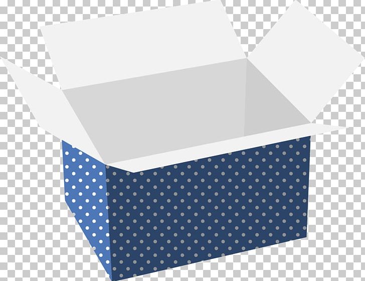 Cardboard Box Polka Dot PNG, Clipart, Angle, Blue, Box, Cardboard, Cardboard Box Free PNG Download