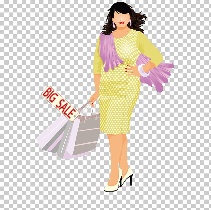 Plus-size Clothing Shopping Stock Photography Plus-size Model PNG, Clipart, Business Woman, Cartoon, Clothing, Coffee Shop, Costume Free PNG Download