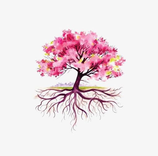 Pink Watercolor Tree PNG, Clipart, Big, Big Tree, Chinese, Chinese Style, Deductible Free PNG Download