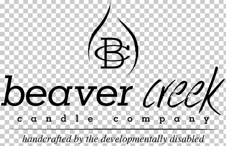 Logo Candle Paraffin Wax Beaver Creek Brand PNG, Clipart, Area, Beaver, Beaver Creek, Black, Black And White Free PNG Download