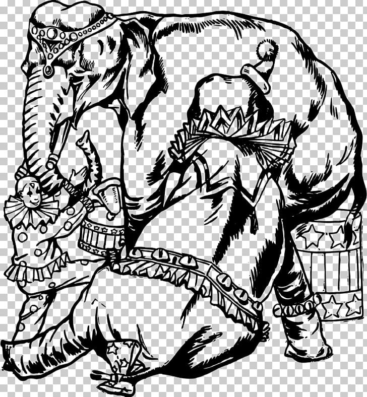 Black And White Art PNG, Clipart, Black, Black And White, Carnivoran, Cartoon, Circus Free PNG Download