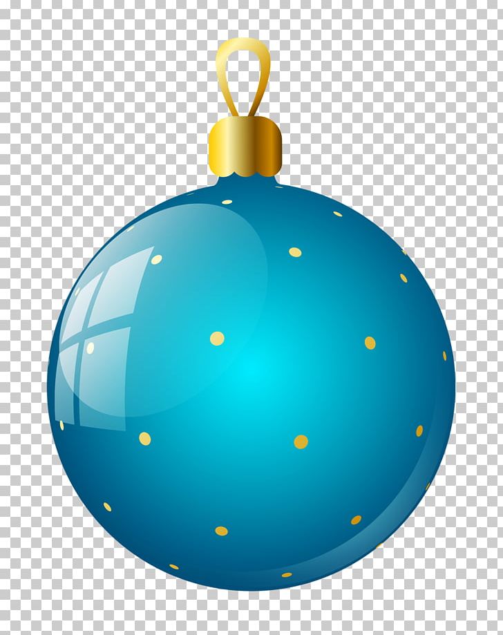  Christmas Ornament PNG Clipart Animation Ball Blue 