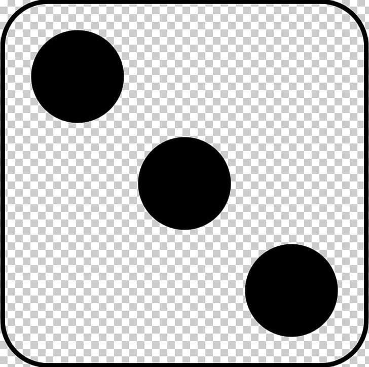 Fuzzy Dice Game PNG, Clipart, Area, Black, Black And White, Bunco, Circle Free PNG Download