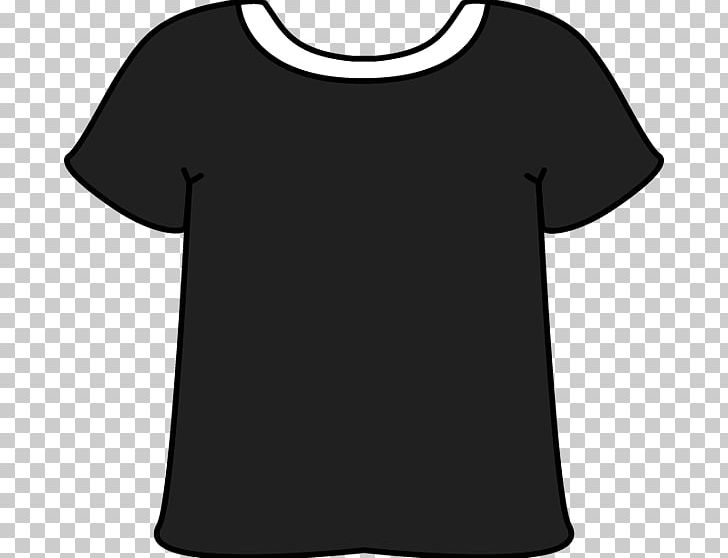T-shirt White Sleeve Clothing Black PNG, Clipart, Active Shirt, Angle, Black, Black And White, Clothing Free PNG Download