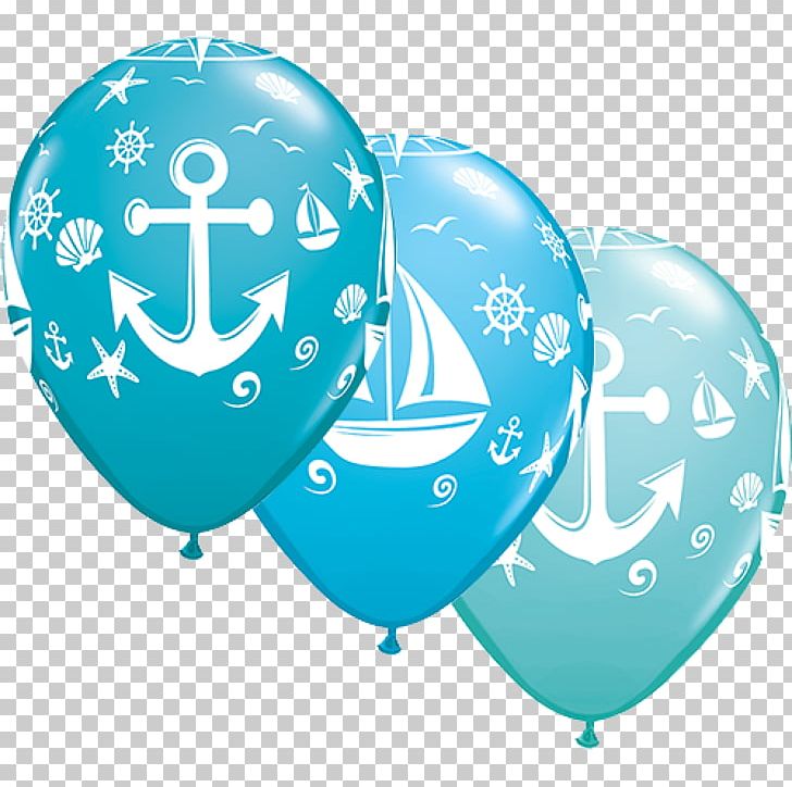 Balloon Sailor Party Baby Shower Seamanship PNG, Clipart, Anchor, Aqua, Baby Shower, Balloon, Balloon Saloon Free PNG Download