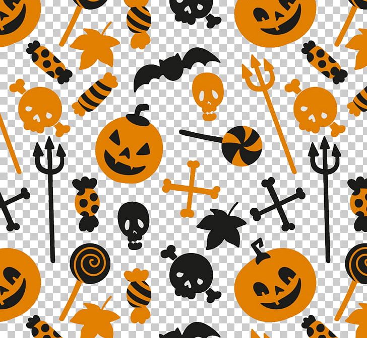 Halloween Orange Color Pattern PNG, Clipart, Background Vector, Black, Cartoon, Color, Creative Free PNG Download