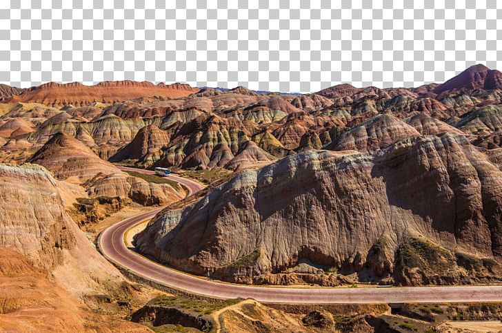 Zhangye National Geopark China Danxia Geology PNG, Clipart, Amazing Nature, Attractions, Famous, Formation, Geological Phenomenon Free PNG Download