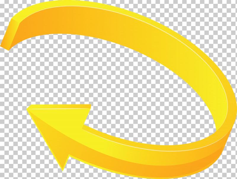 Eco Circulation Arrow PNG, Clipart, Circle, Eco Circulation Arrow, Symbol, Yellow Free PNG Download