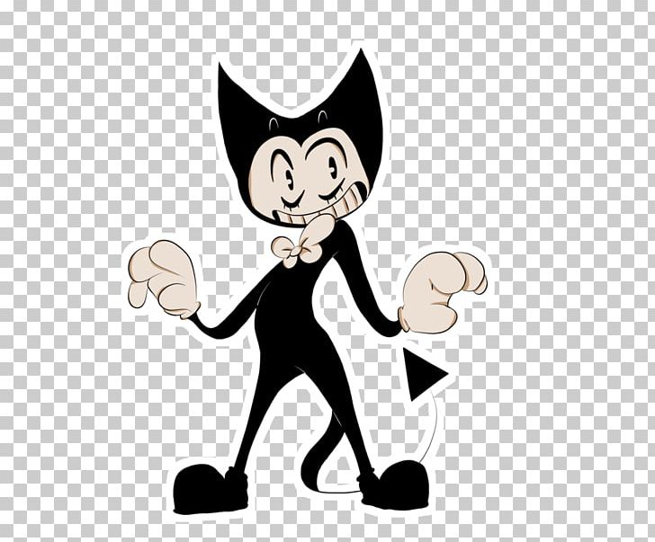 Kitten Bendy And The Ink Machine Fan Art PNG, Clipart, 2017, Animals, Art, Bendy And The Ink Machine, Black Free PNG Download