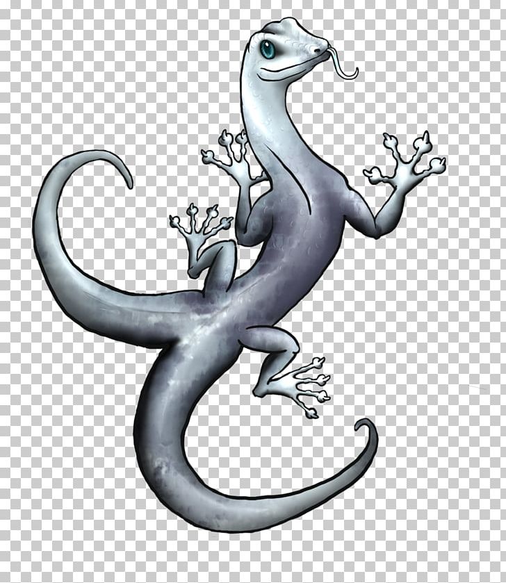 Lizard Body Jewellery Character Fiction PNG, Clipart, Animals, Black And White, Body Jewellery, Body Jewelry, Character Free PNG Download