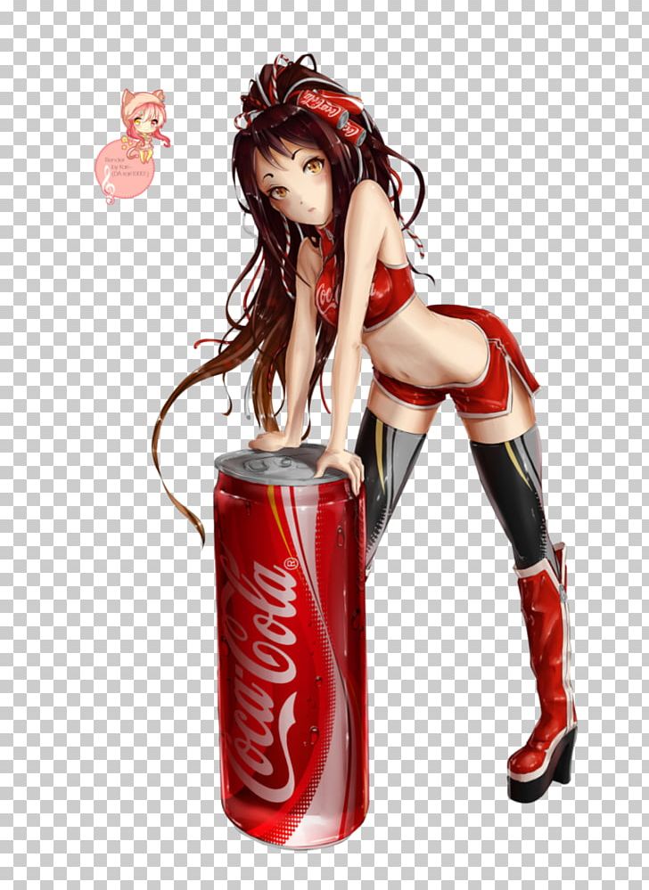 Coca-Cola Fizzy Drinks Pepsi PNG, Clipart, Anime, Beverage Can, Brown Hair, Carbonated Soft Drinks, Coca Free PNG Download