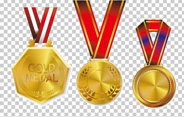 Gold Medal Olympic Medal Trophy PNG, Clipart, Award, Bronze Medal, Cartoon Gold Medal, Cartoon Medal, Decorative Elements Free PNG Download