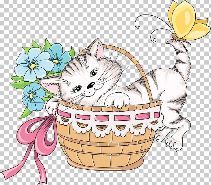 Drawing Basket Flower PNG, Clipart, Animals, Art, Balloon Cartoon, Basket, Carnivoran Free PNG Download