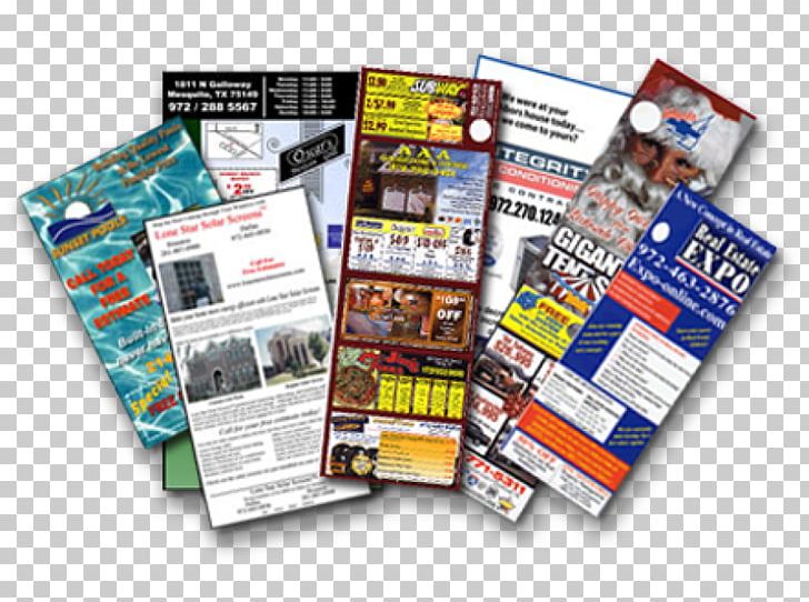 Flyer Advertising Door Hanger Door To Door Distribution Png