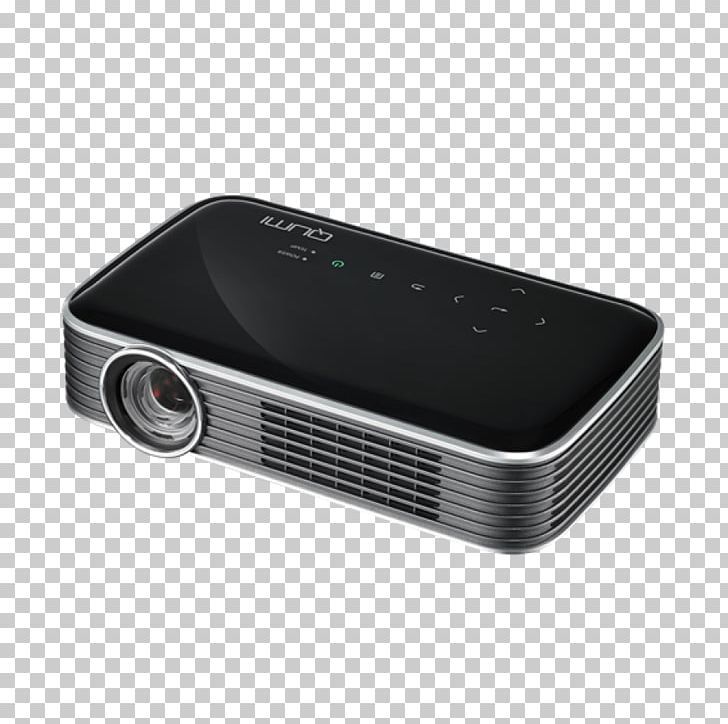 Multimedia Projectors Digital Light Processing Vivitek Qumi Q8 Black Hardware/Electronic Handheld Projector 1080p PNG, Clipart, 1080p, Brightness, Contrast, Digital Light Processing, Display Resolution Free PNG Download