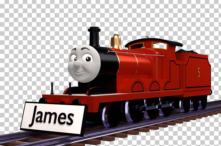 Thomas Train Enterprising Engines James The Red Engine Locomotive PNG, Clipart, Art, Digital Art, James The Red Engine, Locomotive, Railroad Car Free PNG Download