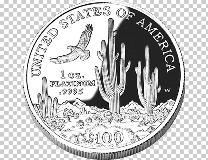 American Platinum Eagle Platinum Coin Bullion Coin PNG, Clipart, American Gold Eagle, American Platinum Eagle, Animals, Black And White, Bullion Coin Free PNG Download