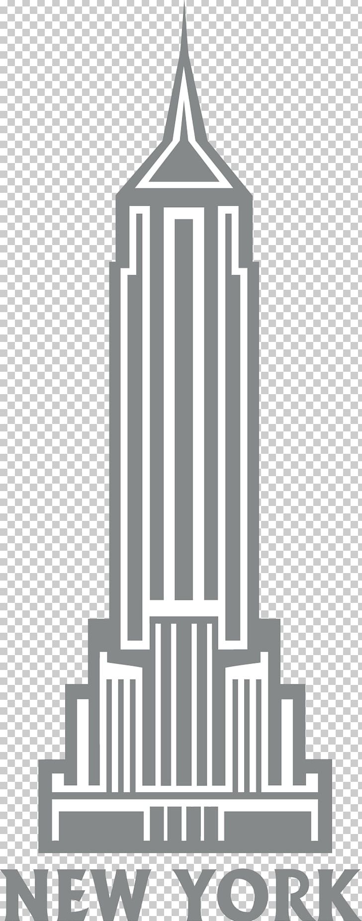 Empire State Building PNG, Clipart, Black And White, Building, Clip Art, Computer Icons, Drawing Free PNG Download