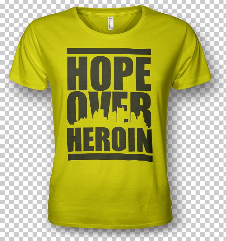Hope Over Heroin T-shirt Opioid Use Disorder Addiction PNG, Clipart, Active Shirt, Addiction, Brand, Cincinnati, Clothing Free PNG Download