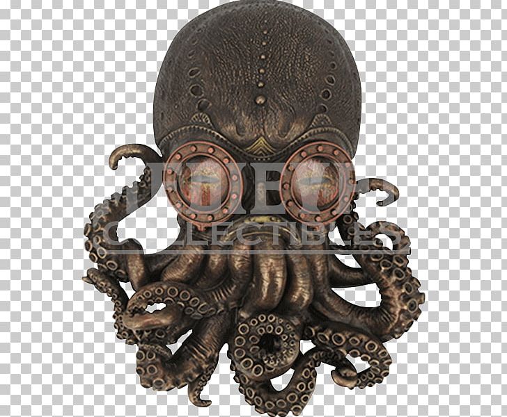 Octopus Steampunk Bronze Sculpture Statue PNG, Clipart, Airship, Antique, Bronze, Bronze Sculpture, Casting Free PNG Download