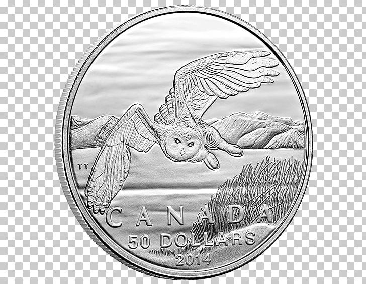 Silver Coin Silver Coin Canada Royal Canadian Mint PNG, Clipart, Apmex, Bird, Black And White, Bullion, Canada Free PNG Download