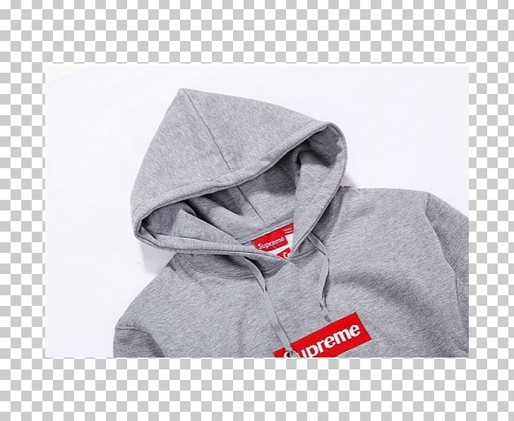 Hoodie T-shirt Supreme Sweater Grey PNG, Clipart, Blue, Box Tops, Clothing, Collar, Grey Free PNG Download