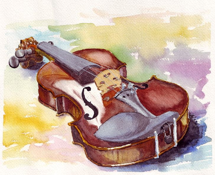 Violin Watercolor! Watercolor Painting Cello PNG, Clipart, Art, Bow, Bowed String Instrument, Cello, Deviantart Free PNG Download