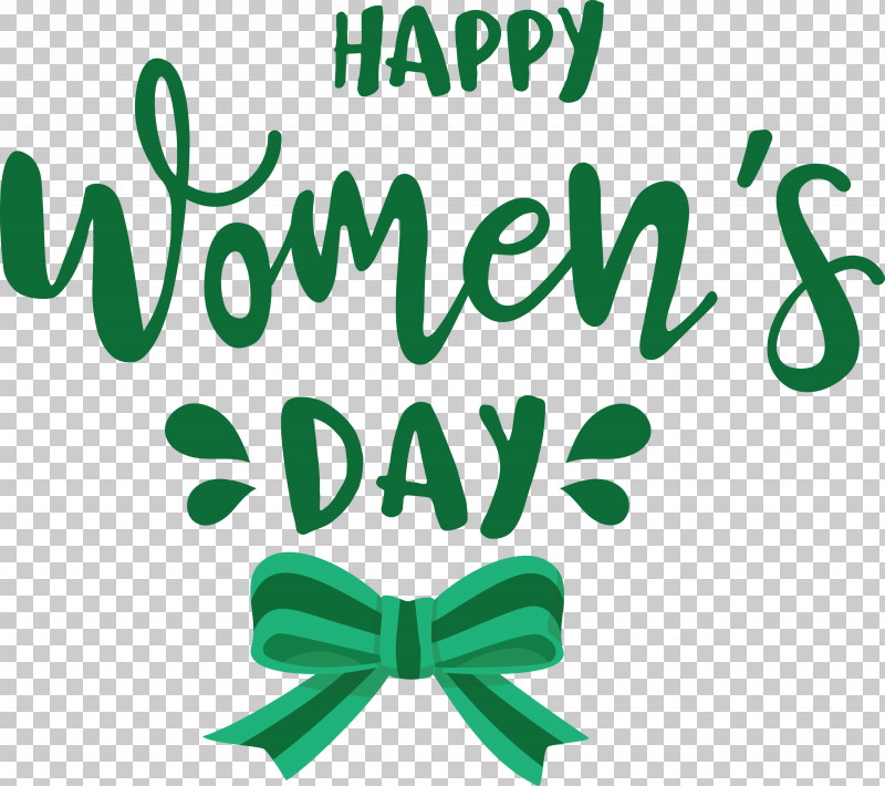 Happy Women’s Day Womens Day PNG, Clipart, Biology, Green, Leaf, Line, Logo Free PNG Download