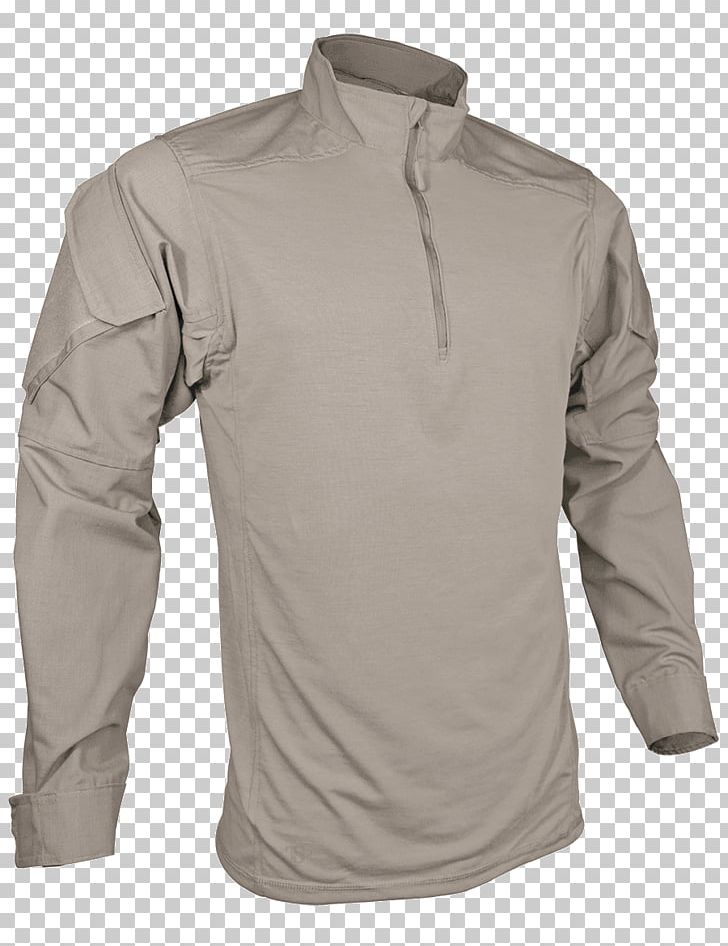 T-shirt Sleeve Army Combat Shirt Zipper MultiCam PNG, Clipart, Army Combat Shirt, Beige, Button, Clothing, Combat Free PNG Download