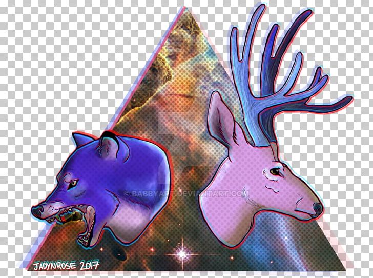 Canidae Reindeer Dog Mammal Illustration PNG, Clipart, Art, Canidae, Carnivoran, Deer, Dog Free PNG Download