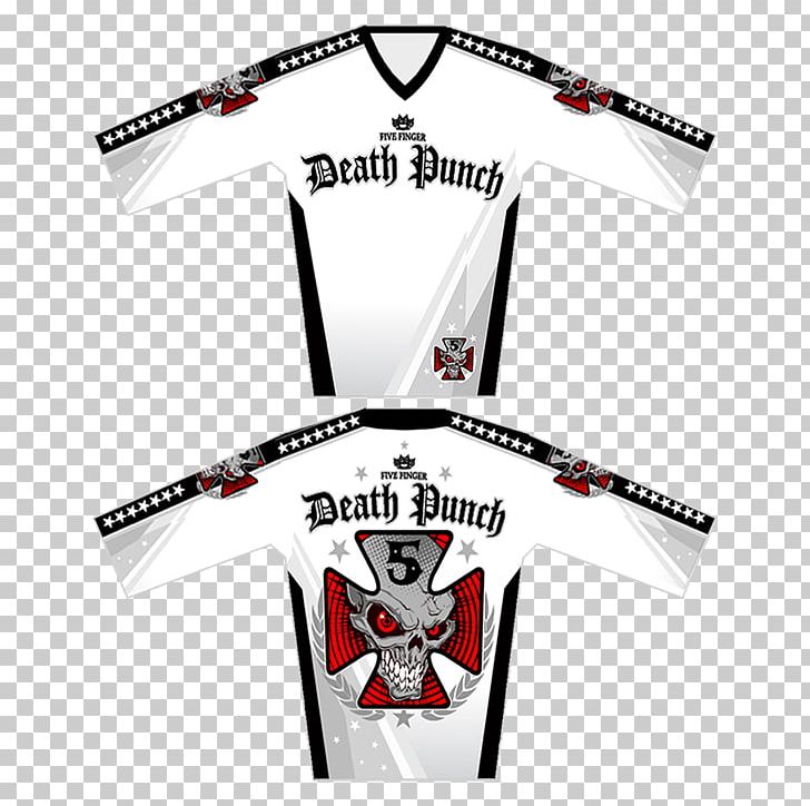 Jersey Five Finger Death Punch T-shirt Hoodie My Nemesis PNG, Clipart, Brand, Clothing, Five Finger Death Punch, Football, Hockey Jersey Free PNG Download