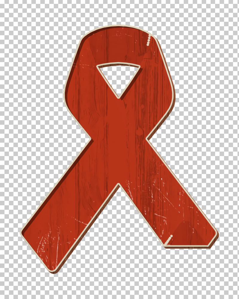 Ribbon Icon Medical Elements Icon Aids Icon PNG, Clipart, Collar, Material Property, Medical Elements Icon, Orange, Red Free PNG Download