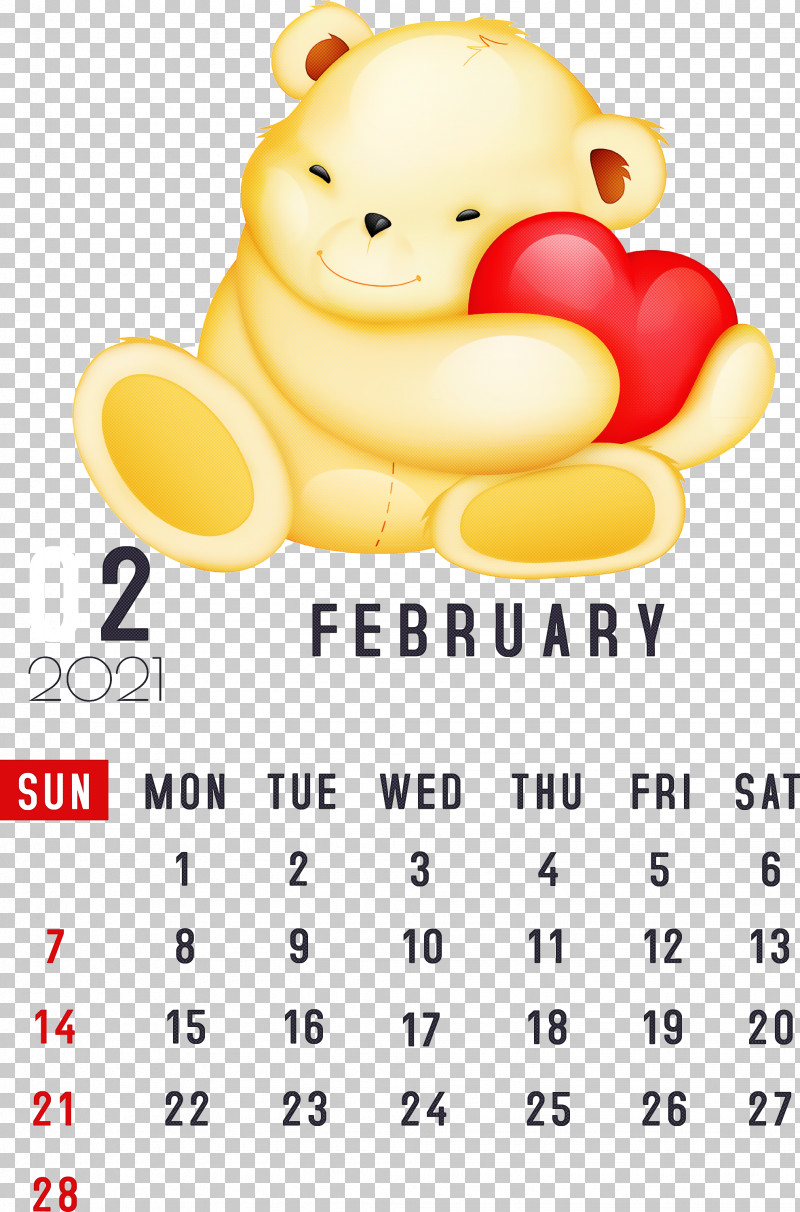 February 2021 Printable Calendar February Calendar 2021 Calendar PNG, Clipart, 2021 Calendar, Calendar System, Digital Media Player, Emoticon, Geometry Free PNG Download