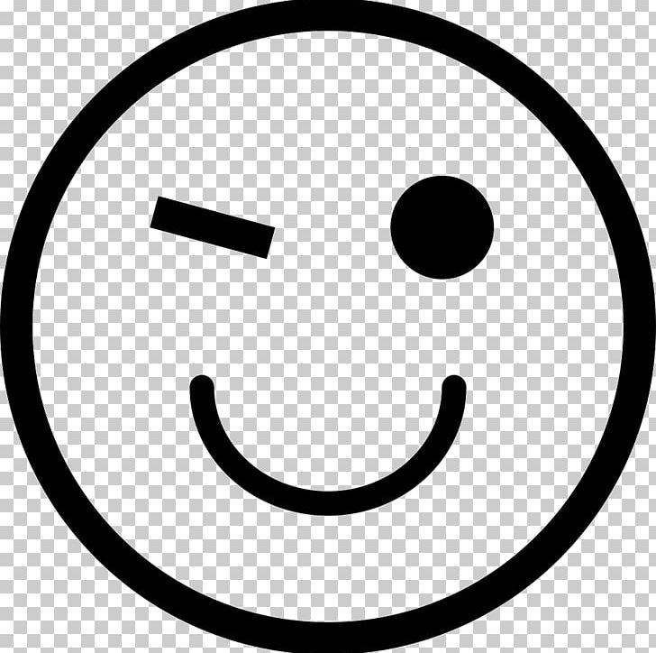Emoticon Computer Icons Smiley PNG, Clipart, Area, Black And White, Blink Blink, Circle, Computer Icons Free PNG Download