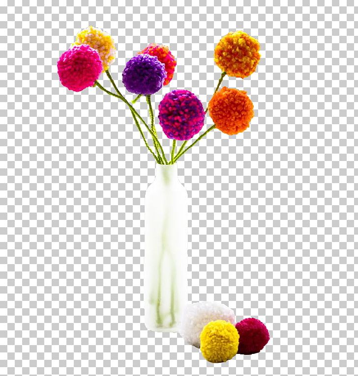 Pom-pom Craft Tutorial How-to Flower PNG, Clipart, Art, Artificial Flower, Bricolage, Child, Color Splash Free PNG Download