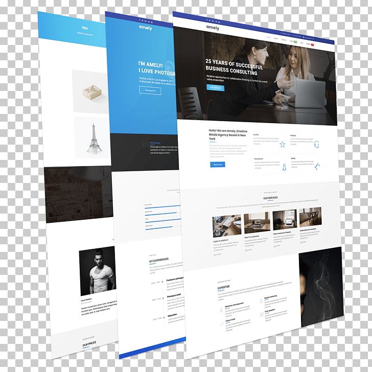 Responsive Web Design Template WordPress Joomla Skin PNG, Clipart, Bootstrap, Brand, Cover Letter, Curriculum Vitae, Display Advertising Free PNG Download