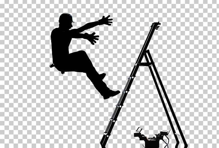 Lone Worker Risk Safety Ladder Hazard PNG, Clipart, Accident, Angle, Black, Black And White, Fixed Ladder Free PNG Download